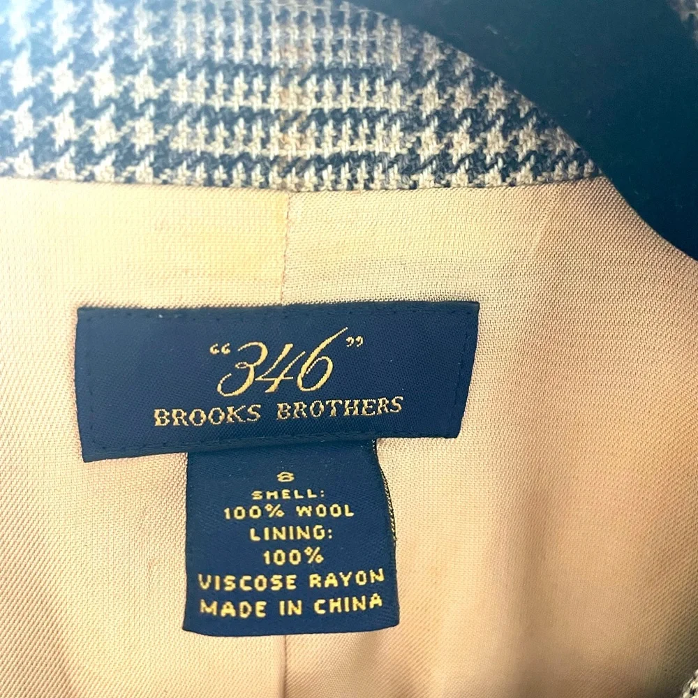 Brooks Brothers Plaid Wool Jacket - Picture 3 of 7